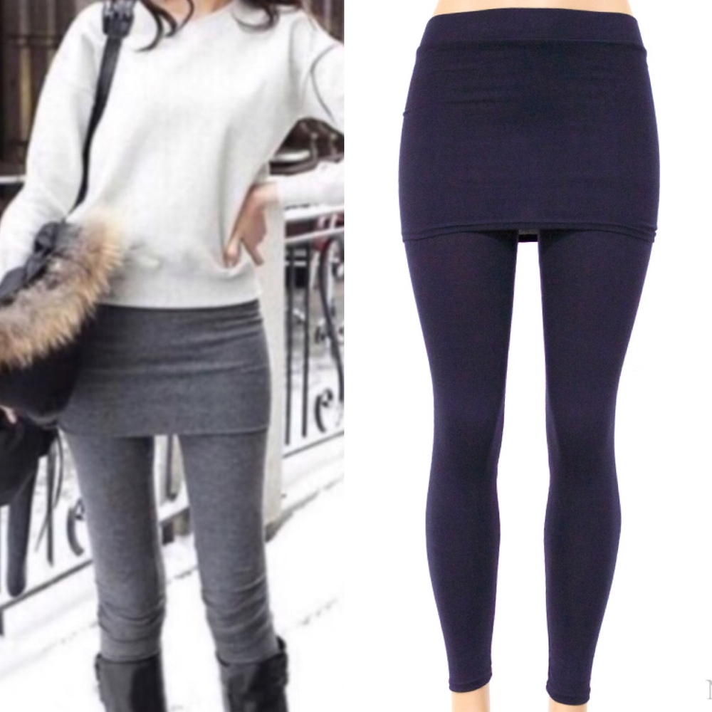AMELIA skirt leggings - H.GREY - Picture 2 of 4
